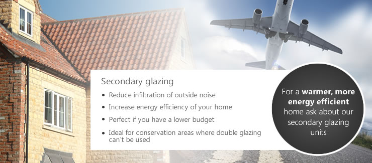 Achieve a  warmer, more energy efficient home with secondary glazing